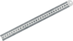 08703 Stainless steel ruler   300mm