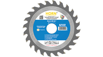 42122 Circular saw blade for wood 125x22.2mm-(24T)_carbide tips