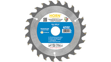 42152 Circular saw blade for wood 150x22.2mm-(24T)_carbide tips