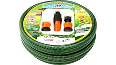 76128-W Reinforced garden hose 1/2"-length 20m_SPRINT with hose connectors set