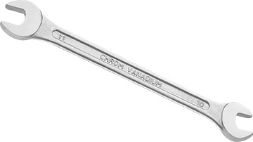 00260 Double open end spanner 10x11mm*(CrV)
