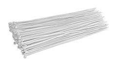 96003 Cable ties 2.5x200mm_white/100pcs.