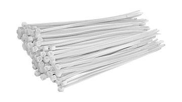 96012 Cable ties 3.6x150mm_white/100pcs.