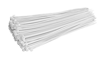 96013 Cable ties 3.6x200mm_white/100pcs.