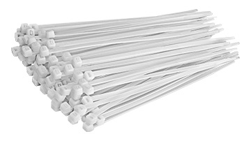 96022 Cable ties 4.6x160mm_white/100pcs.