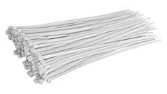 96024 Cable ties 4.8x250mm_white/100pcs.